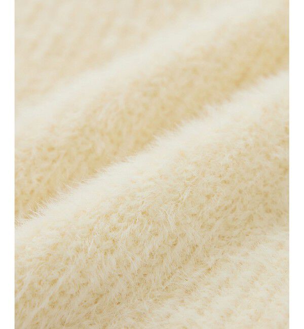 Rope&rsquo;Picnic「fluffy knitフラッフィーニット/ふわふわMIXフェザーニットプルオーバー/洗濯機OK」|ニット・セーター|