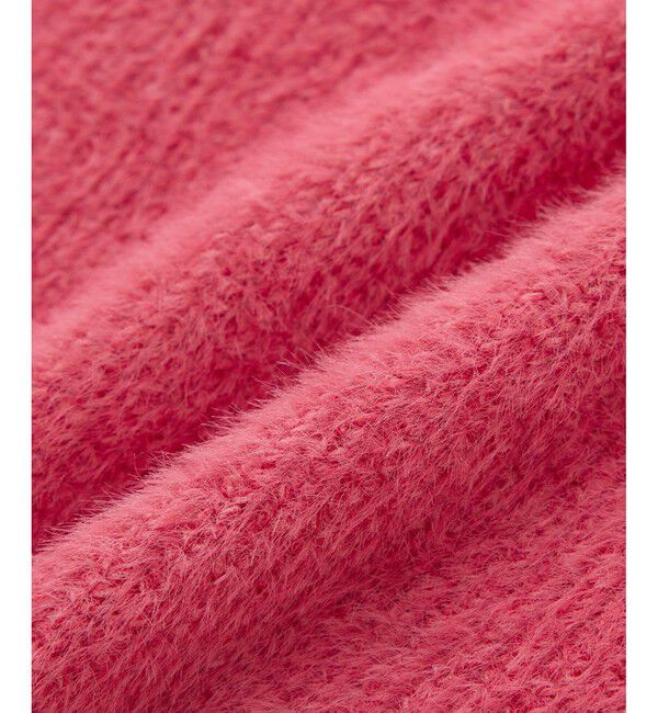 Rope&rsquo;Picnic「fluffy knitフラッフィーニット/ふわふわMIXフェザーニットプルオーバー/洗濯機OK」|ニット・セーター|