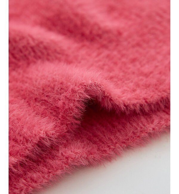 Rope&rsquo;Picnic「fluffy knitフラッフィーニット/ふわふわMIXフェザーニットプルオーバー/洗濯機OK」|ニット・セーター|