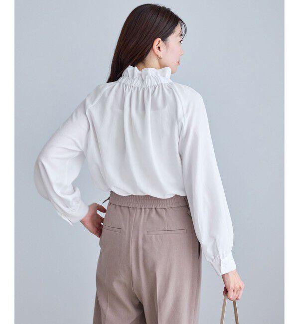 Rope&rsquo;Picnic「ネックコンシャスデザインシャツ/イージーケア」|シャツ・ブラウス|