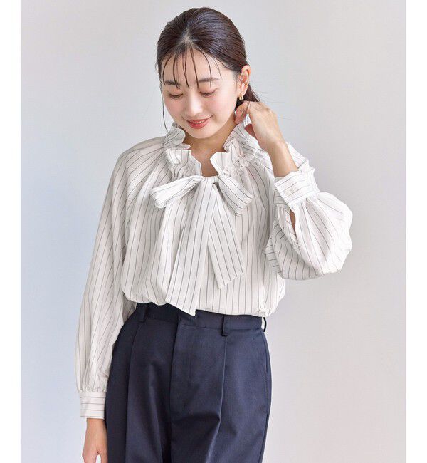 Rope&rsquo;Picnic「ネックコンシャスデザインシャツ/イージーケア」|シャツ・ブラウス|