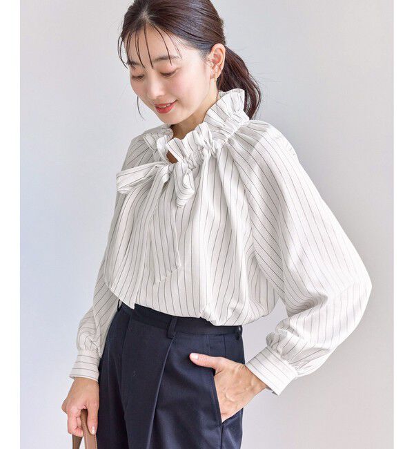 Rope&rsquo;Picnic「ネックコンシャスデザインシャツ/イージーケア」|シャツ・ブラウス|