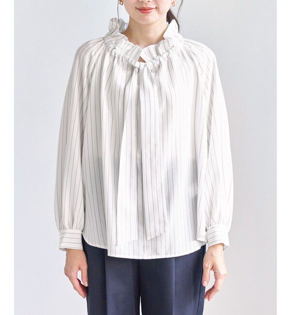 Rope&rsquo;Picnic「ネックコンシャスデザインシャツ/イージーケア」|シャツ・ブラウス|