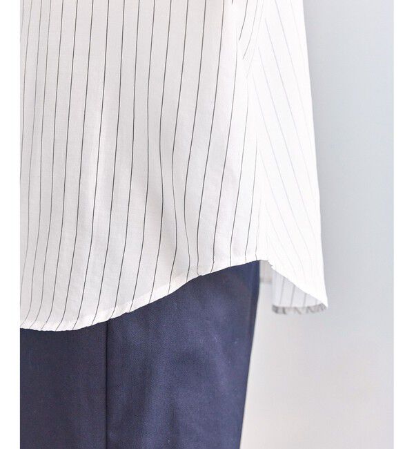 Rope&rsquo;Picnic「ネックコンシャスデザインシャツ/イージーケア」|シャツ・ブラウス|