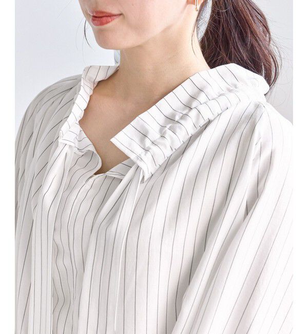 Rope&rsquo;Picnic「ネックコンシャスデザインシャツ/イージーケア」|シャツ・ブラウス|