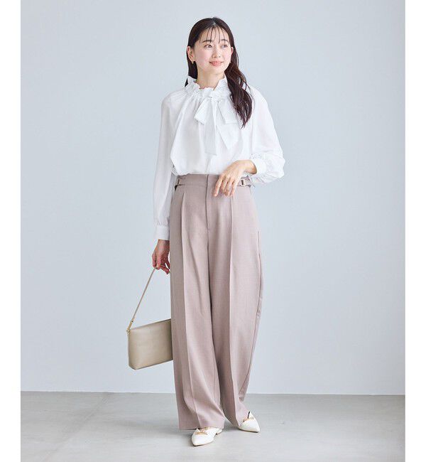 Rope&rsquo;Picnic「ネックコンシャスデザインシャツ/イージーケア」|シャツ・ブラウス|