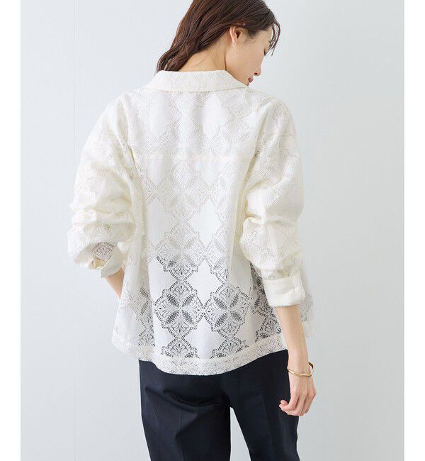 Rope&rsquo;Picnic「レースシャツ」|シャツ・ブラウス|