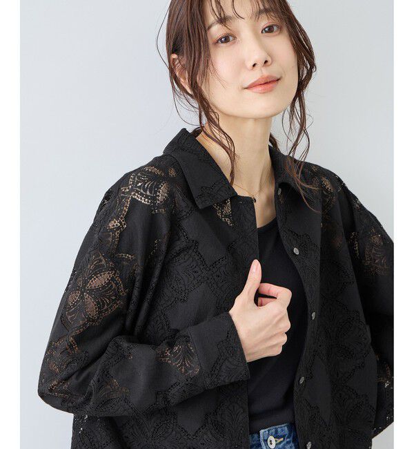 Rope&rsquo;Picnic「レースシャツ」|シャツ・ブラウス|
