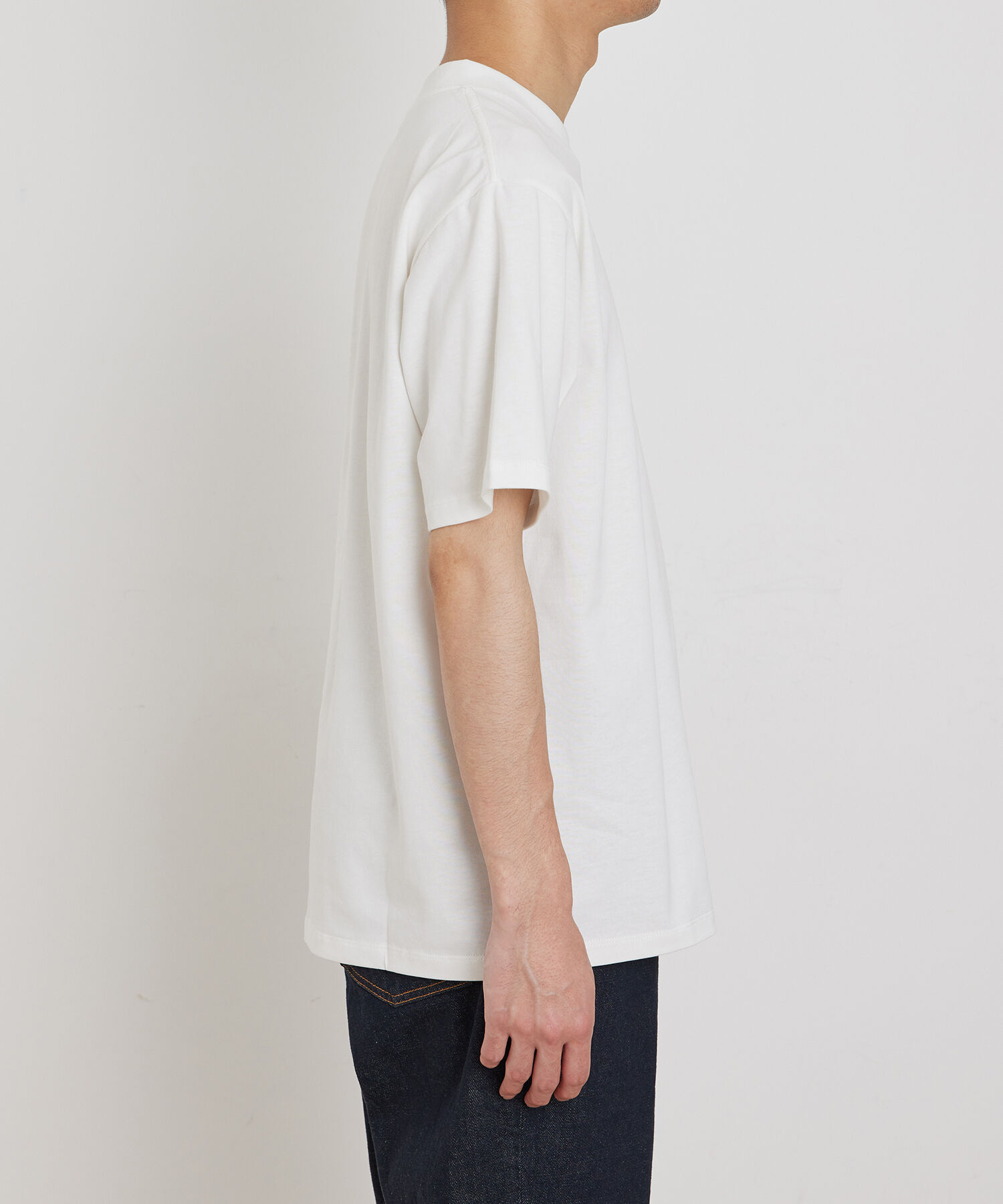 ADAM ET ROPE'「〈汗染み防止〉スエット ガード ベーシック ポケット Tシャツ」|Tシャツ・カットソー|