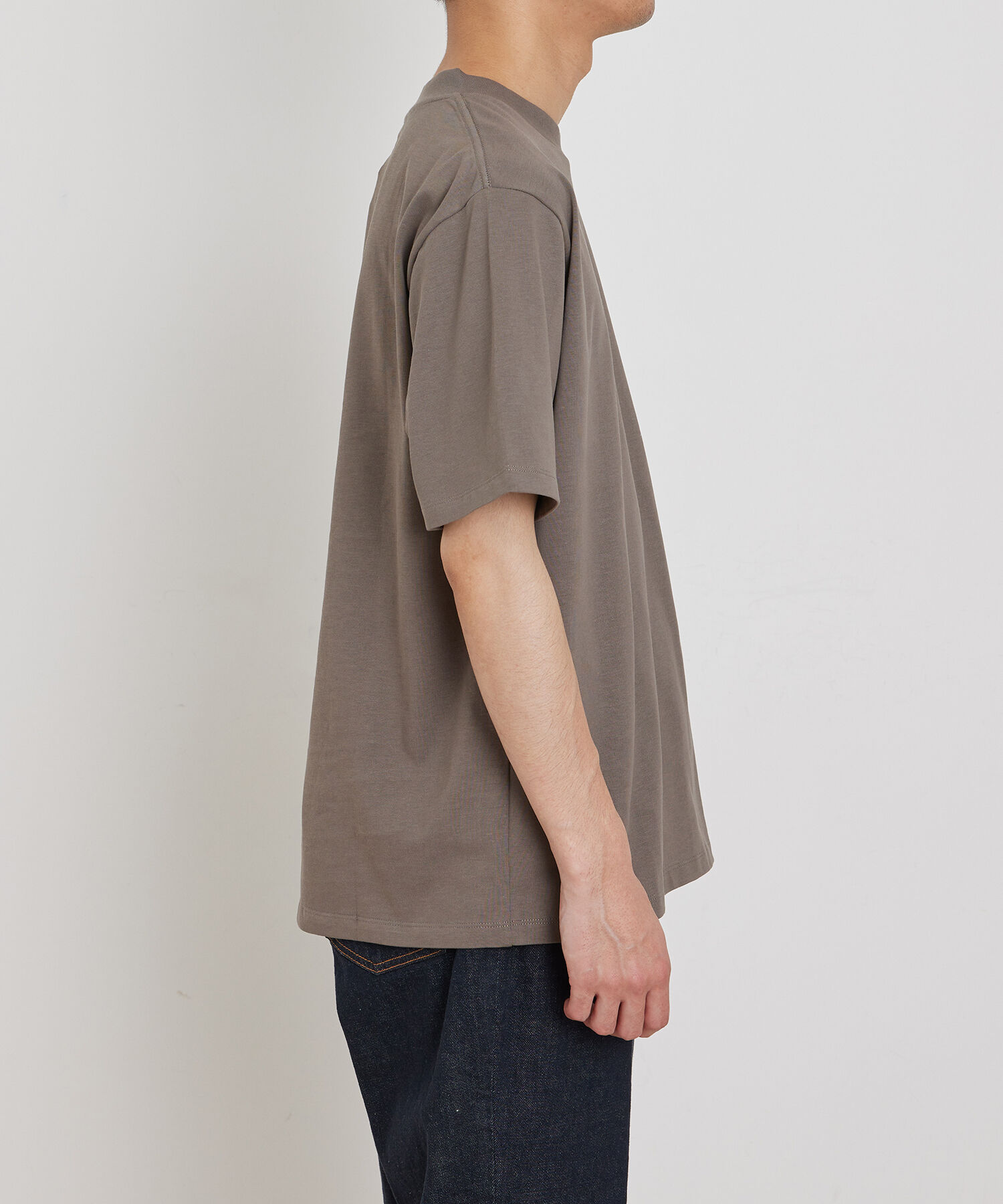 ADAM ET ROPE'「〈汗染み防止〉スエット ガード ベーシック ポケット Tシャツ」|Tシャツ・カットソー|