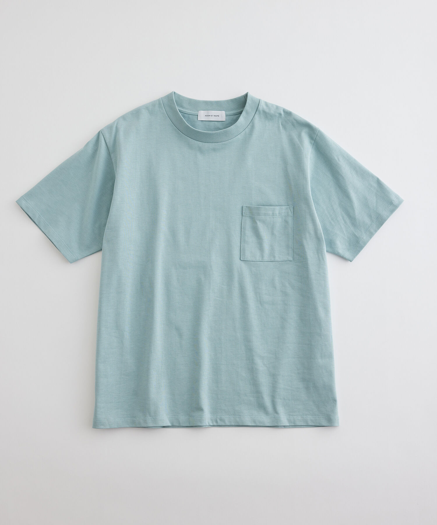 ADAM ET ROPE'「〈汗染み防止〉スエット ガード ベーシック ポケット Tシャツ」|Tシャツ・カットソー|