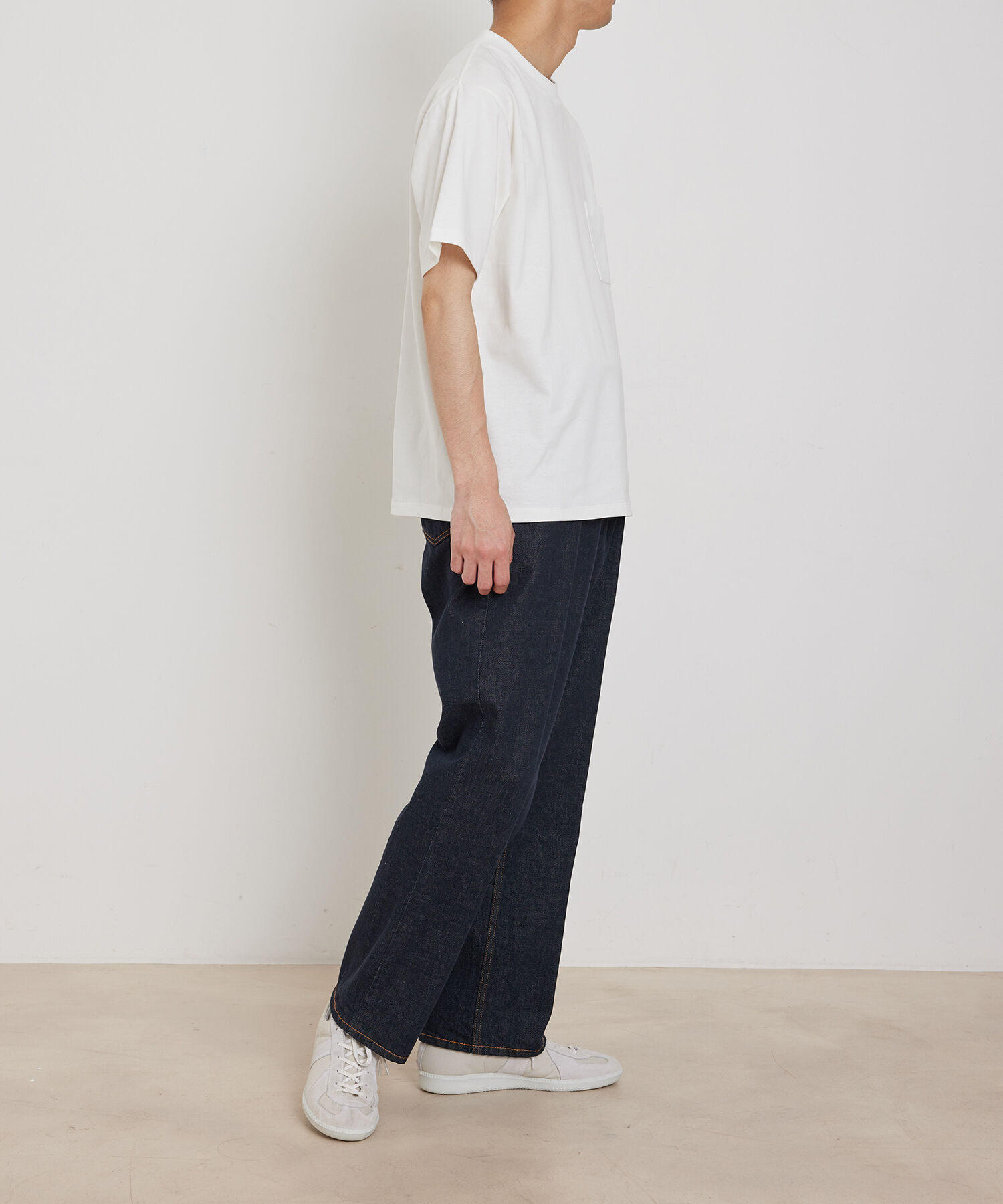 ADAM ET ROPE'「〈汗染み防止〉スエット ガード ベーシック ポケット Tシャツ」|Tシャツ・カットソー|