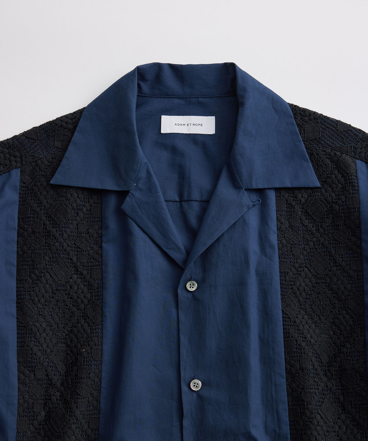 ADAM ET ROPE'「グァジャベーラ レース ショートスリーブ シャツ / セットアップ対応 / ユニセックス」|Tシャツ・カットソー|