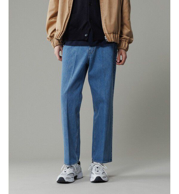 ADAM ET ROPE'「ブリーチ ストレート スラックスデニム / ADAM ET ROPE' JEANS -IMAG-」|デニム|