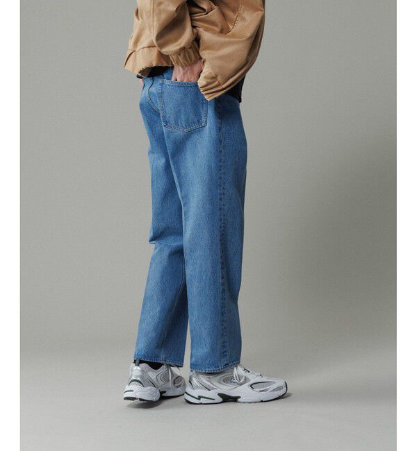 ADAM ET ROPE'「ブリーチ ストレート スラックスデニム / ADAM ET ROPE' JEANS -IMAG-」|デニム|