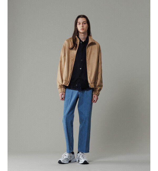 ADAM ET ROPE'「ブリーチ ストレート スラックスデニム / ADAM ET ROPE' JEANS -IMAG-」|デニム|