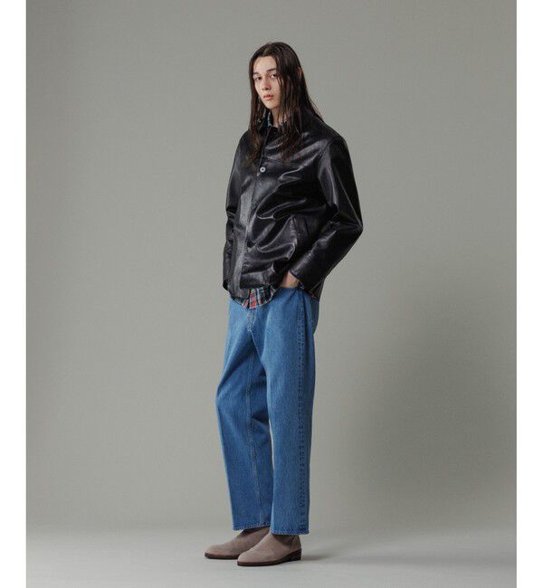 ADAM ET ROPE'「ブリーチ ストレート スラックスデニム / ADAM ET ROPE' JEANS -IMAG-」|デニム|