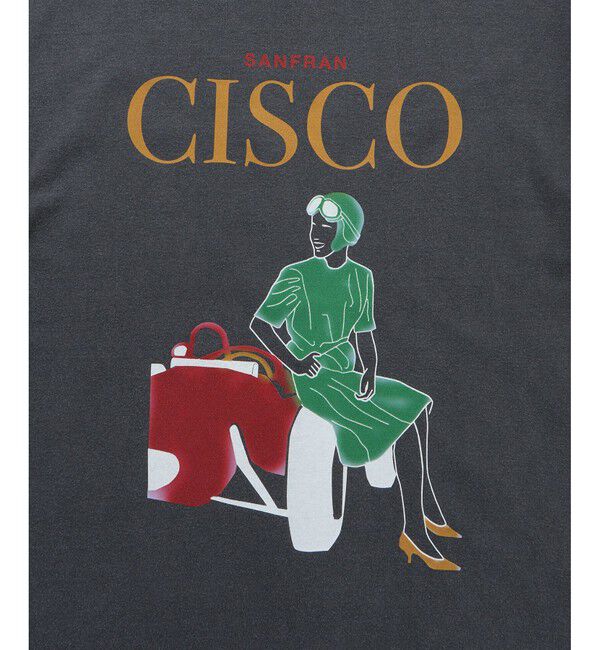 ADAM ET ROPE'「《別注》【J.J Mercer/ジェイジェイ マーサー】CISCO」|Tシャツ・カットソー|