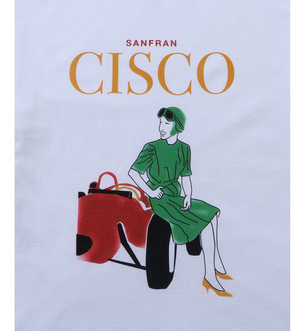 ADAM ET ROPE'「《別注》【J.J Mercer/ジェイジェイ マーサー】CISCO」|Tシャツ・カットソー|