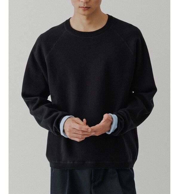 ADAM ET ROPE'「《リバーシブル》カシミヤブレンド ニットプルオーバー」|ニット・セーター|