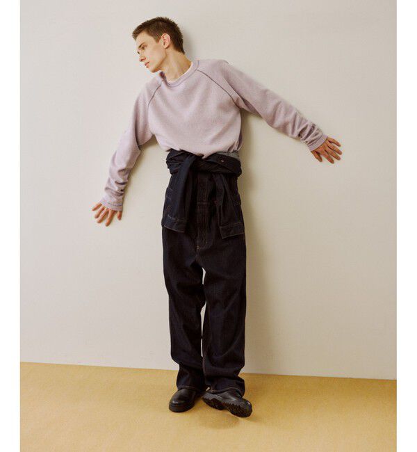 ADAM ET ROPE'「《リバーシブル》カシミヤブレンド ニットプルオーバー」|ニット・セーター|