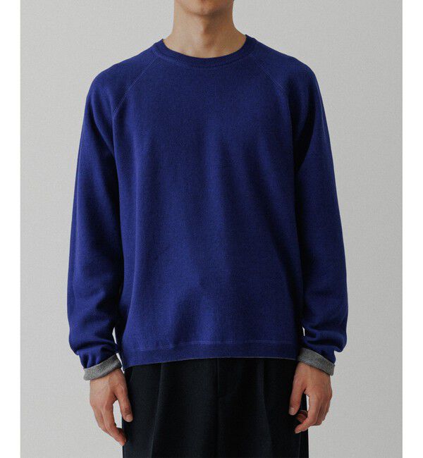 ADAM ET ROPE'「《リバーシブル》カシミヤブレンド ニットプルオーバー」|ニット・セーター|