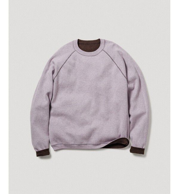 ADAM ET ROPE'「《リバーシブル》カシミヤブレンド ニットプルオーバー」|ニット・セーター|