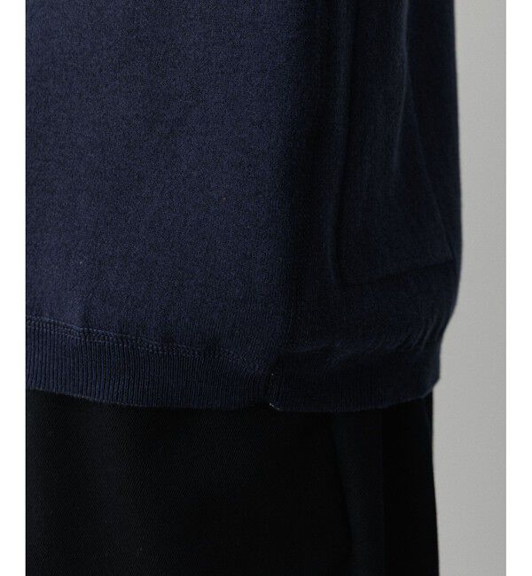 ADAM ET ROPE'「《リバーシブル》カシミヤブレンド ニットプルオーバー」|ニット・セーター|