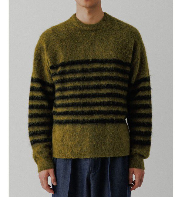 ADAM ET ROPE'「バスクボーダーニット」|ニット・セーター|