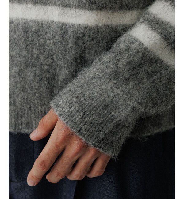 ADAM ET ROPE'「バスクボーダーニット」|ニット・セーター|