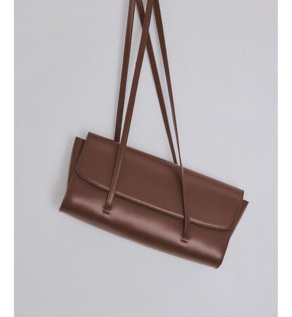 ADAM ET ROPE'「フラップロングハンドルバッグ」|ショルダー・メッセンジャー|ブラウン系(22)