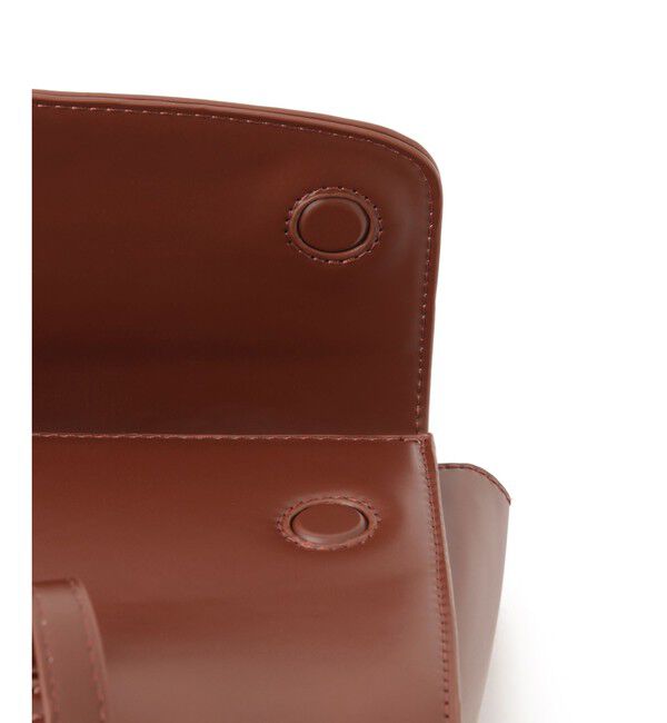 ADAM ET ROPE'「フラップロングハンドルバッグ」|ショルダー・メッセンジャー|