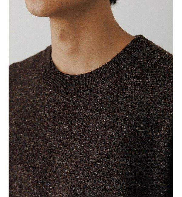 ADAM ET ROPE'「リネン ミックス リバーシブルニット」|ニット・セーター|