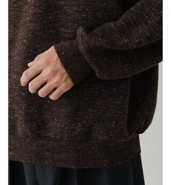 ADAM ET ROPE'「リネン ミックス リバーシブルニット」|ニット・セーター|