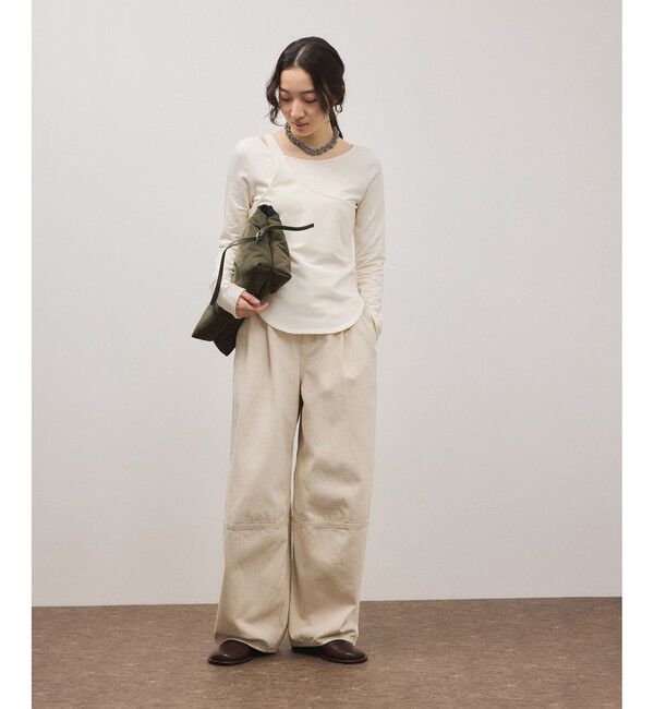 ADAM ET ROPE'「ダブルポケットパテッドショルダー」|ショルダー・メッセンジャー|