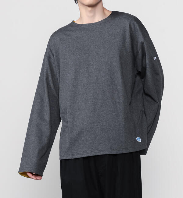 ORCIVAL「ORCIVAL | コットン天竺 ボートネックプルオーバー MEN」|Tシャツ・カットソー|