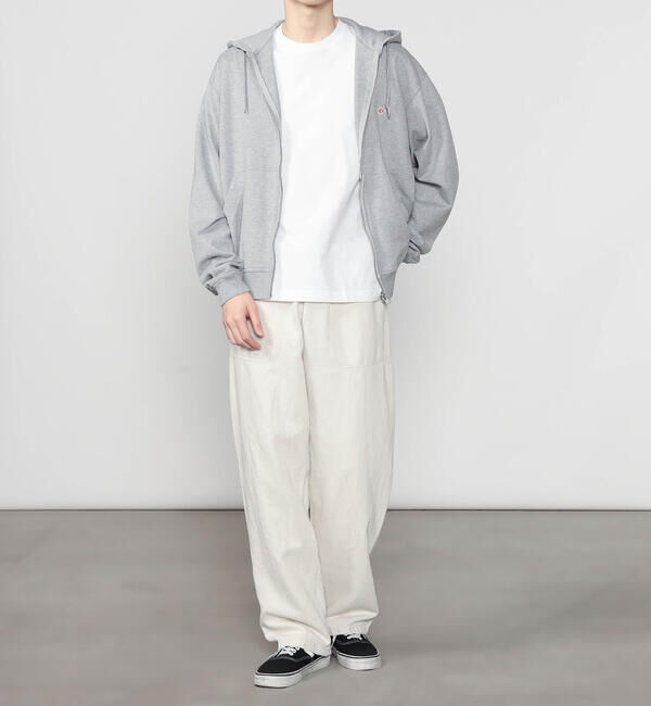DANTON「DANTON | コットンテリー ジップパーカー MEN」|スウェット・ジャージ|