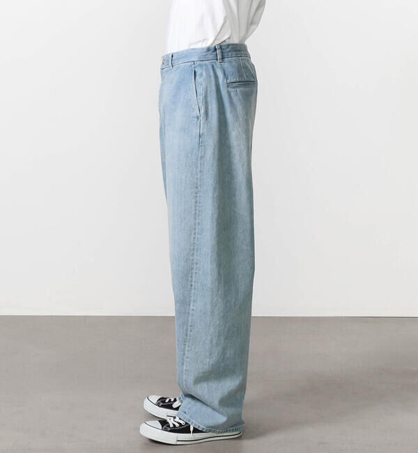 ORCIVAL「ORCIVAL | コットンドライツイル ワイドカーブパンツ MEN」|デニム|