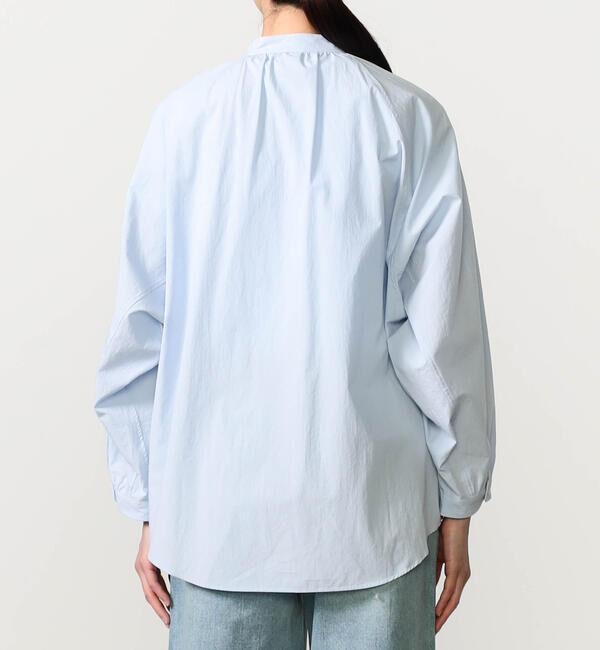 ORCIVAL「ORCIVAL | コットンタイプライター 長袖バンドカラーシャツ WOMEN」|シャツ・ブラウス|