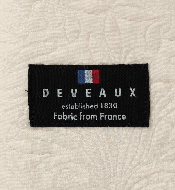 ORCIVAL「ORCIVAL | コットンポリジャカード ラウンドネックジャケット WOMEN」|ノーカラージャケット|