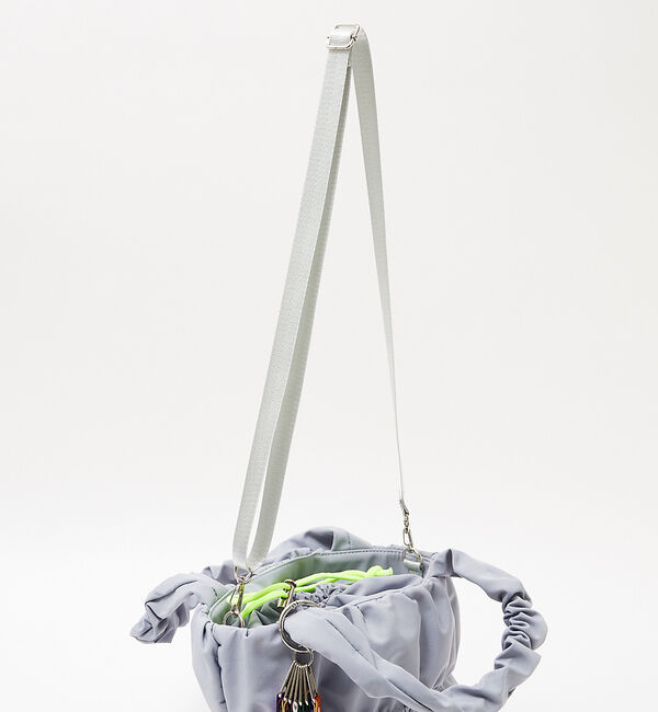 Rouge vif「【cheek/チーク】2WAY ギャザー キンチャクトートバッグ」|ショルダー・メッセンジャー|