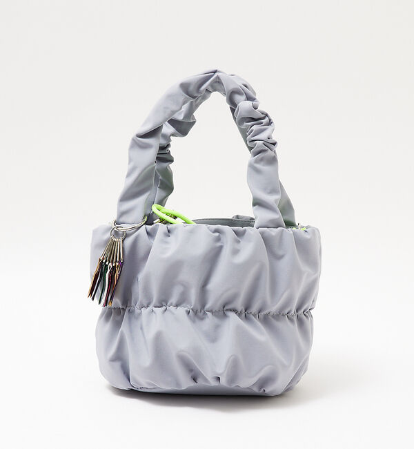 Rouge vif「【cheek/チーク】2WAY ギャザー キンチャクトートバッグ」|ショルダー・メッセンジャー|