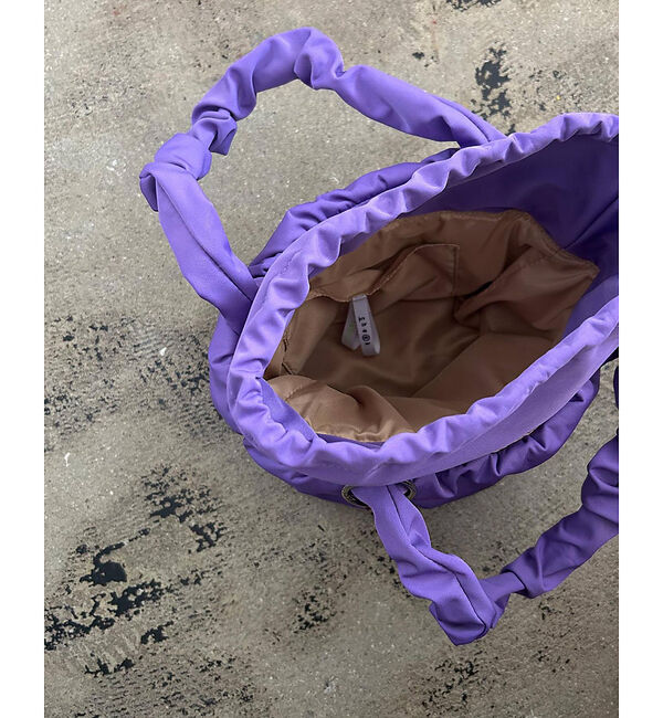 Rouge vif「【cheek/チーク】2WAY ギャザー キンチャクトートバッグ」|ショルダー・メッセンジャー|