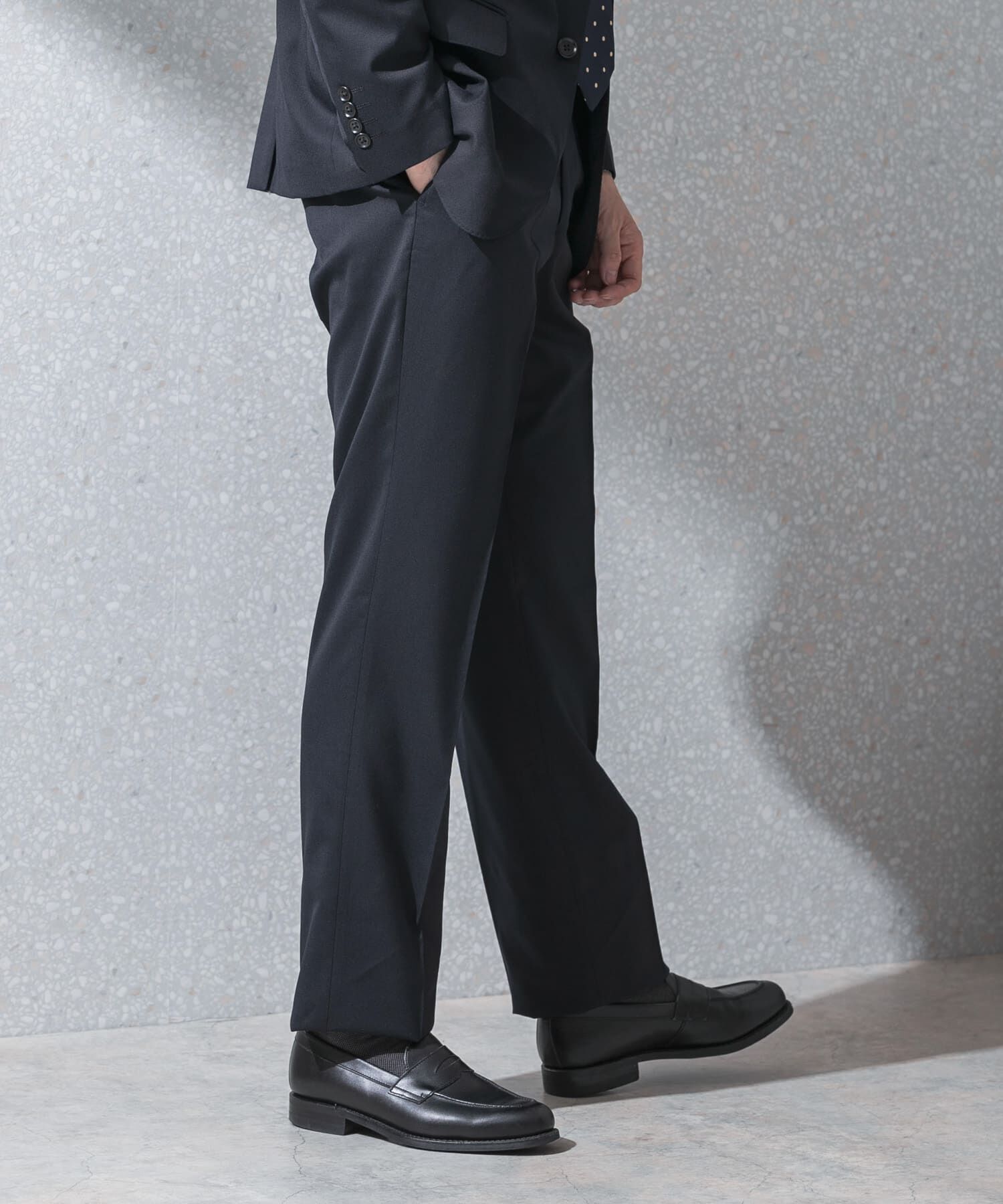 URBAN RESEARCH DOORS「LIFE STYLE TAILOR　ウォッシャブルストレッチパンツ」|スラックス|