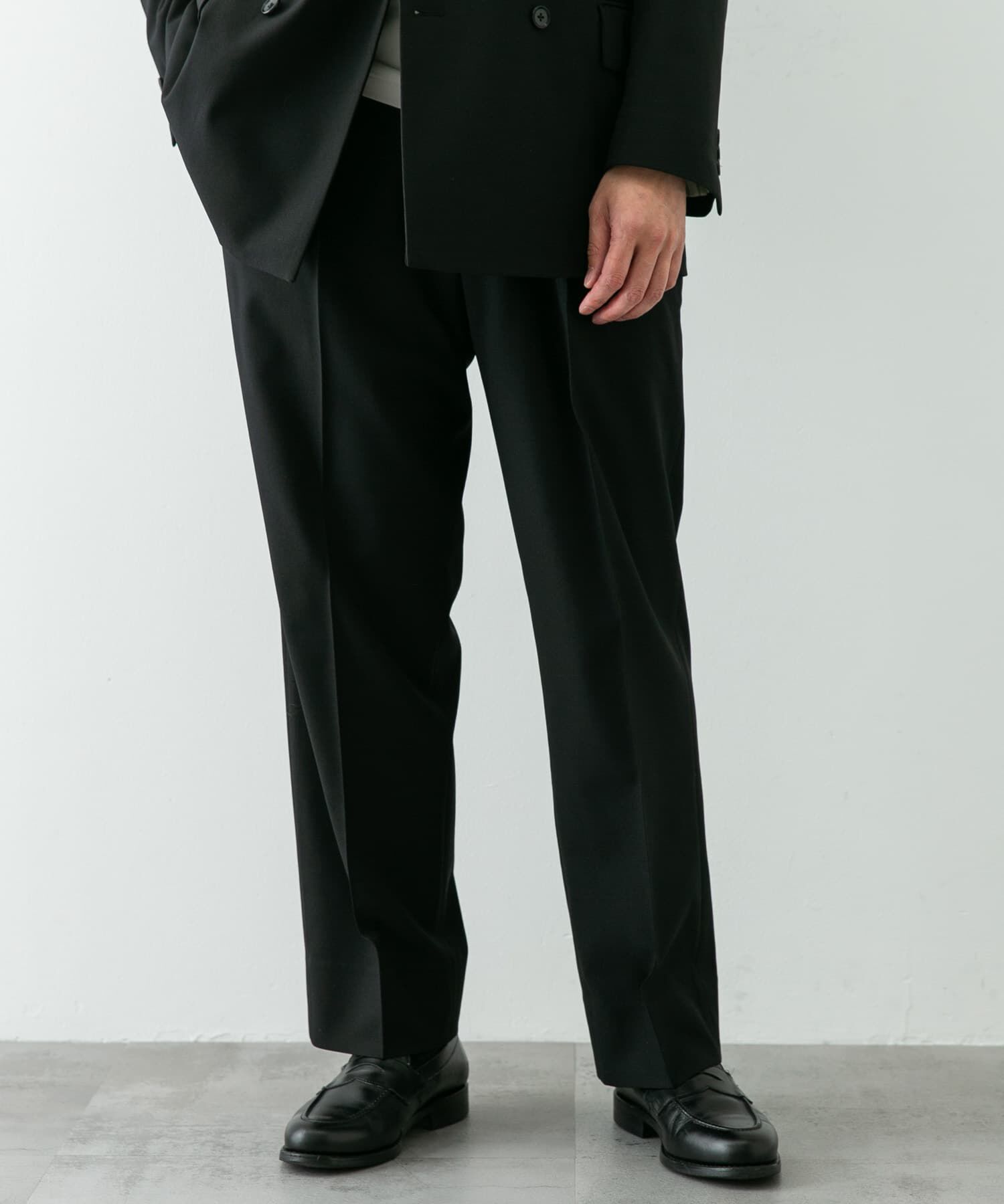 URBAN RESEARCH DOORS「『イージーケア』LIFE STYLE TAILOR　ストレッチオックス2タックパンツ」|スラックス|