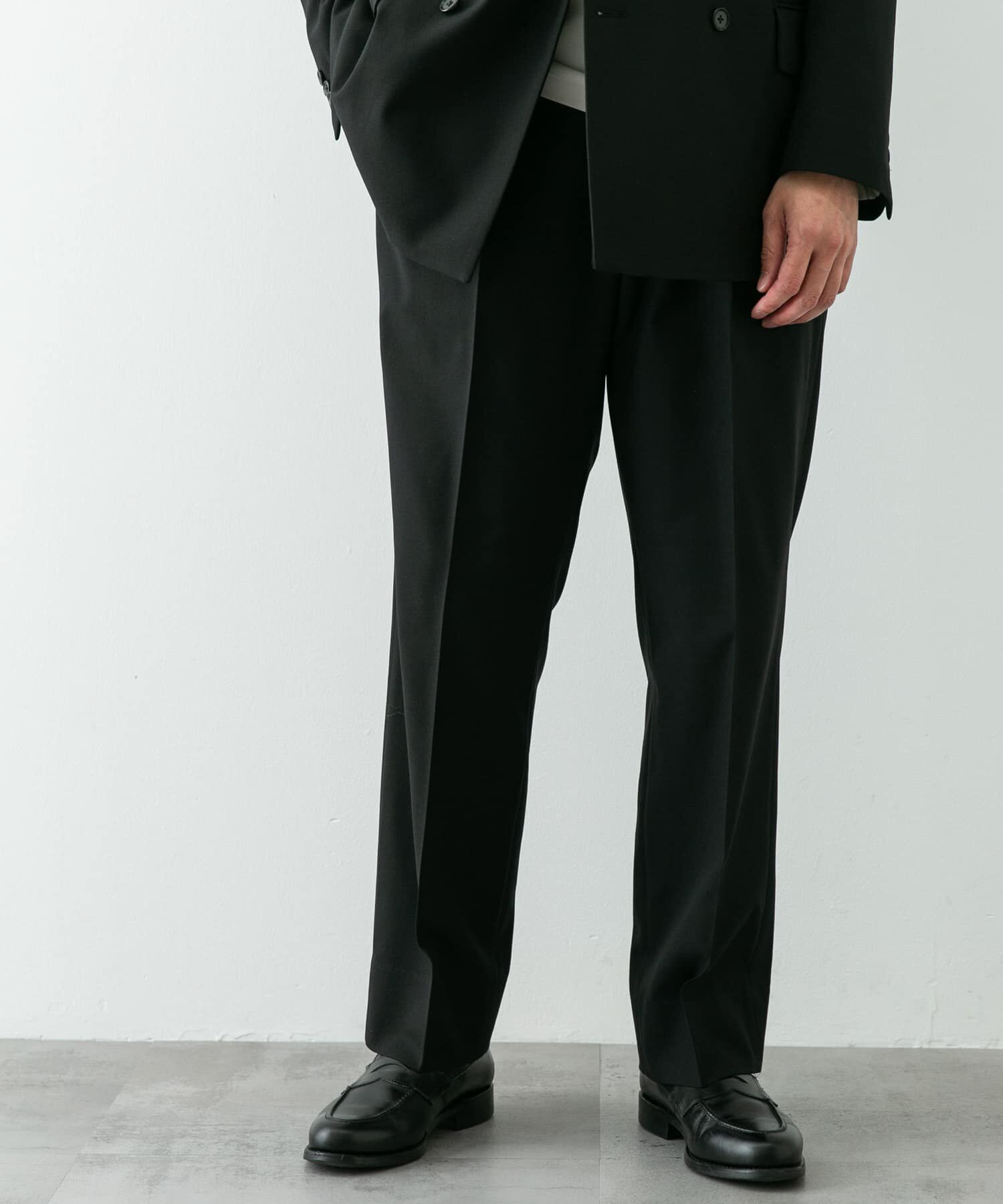 URBAN RESEARCH DOORS「『イージーケア』LIFE STYLE TAILOR　ストレッチオックス2タックパンツ」|スラックス|