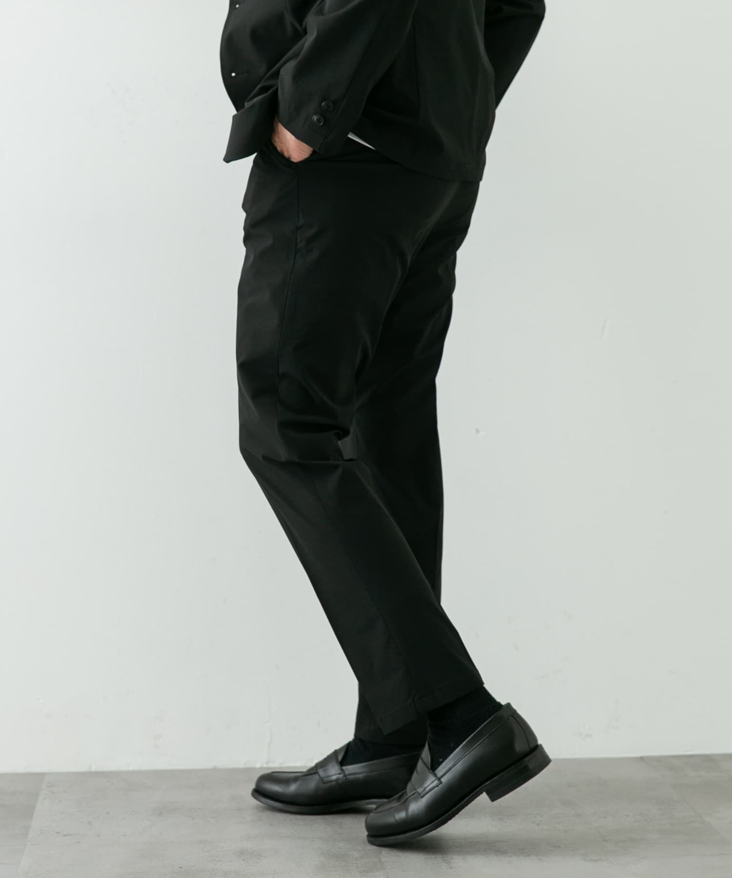 URBAN RESEARCH DOORS「『ｲｰｼﾞｰｹｱ』LIFE STYLE TAILOR ﾘｯﾌﾟｽﾄｯﾌﾟﾅｲﾛﾝｽﾄﾚｯﾁ 」|スラックス|