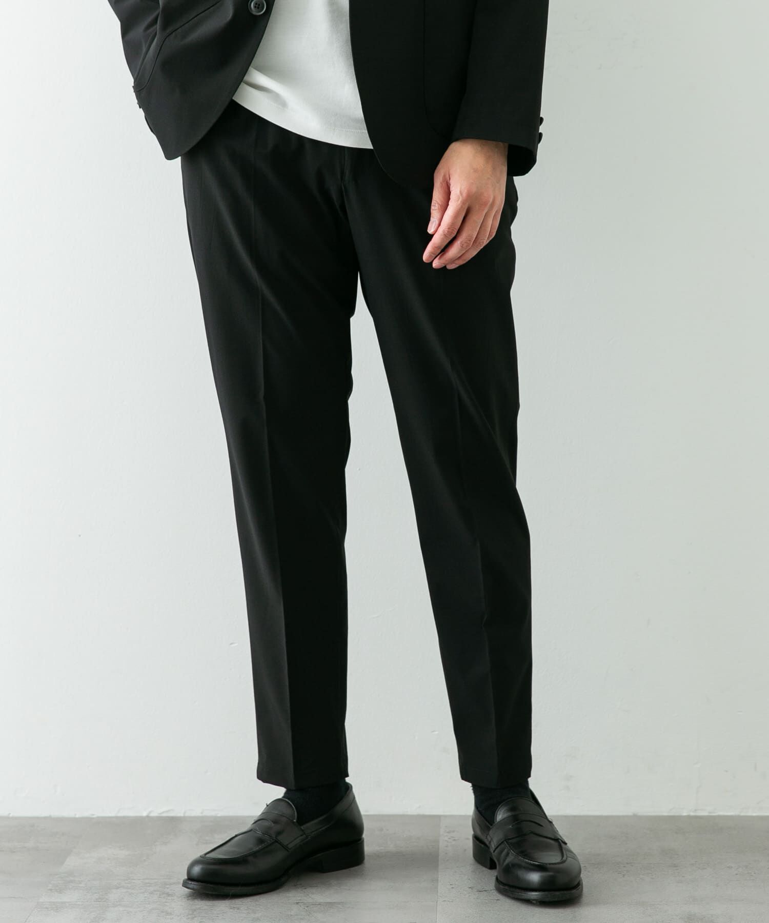 URBAN RESEARCH DOORS「『ｲｰｼﾞｰｹｱ』LIFE STYLE TAILOR ﾘｯﾌﾟｽﾄｯﾌﾟﾅｲﾛﾝｽﾄﾚｯﾁ 」|スラックス|