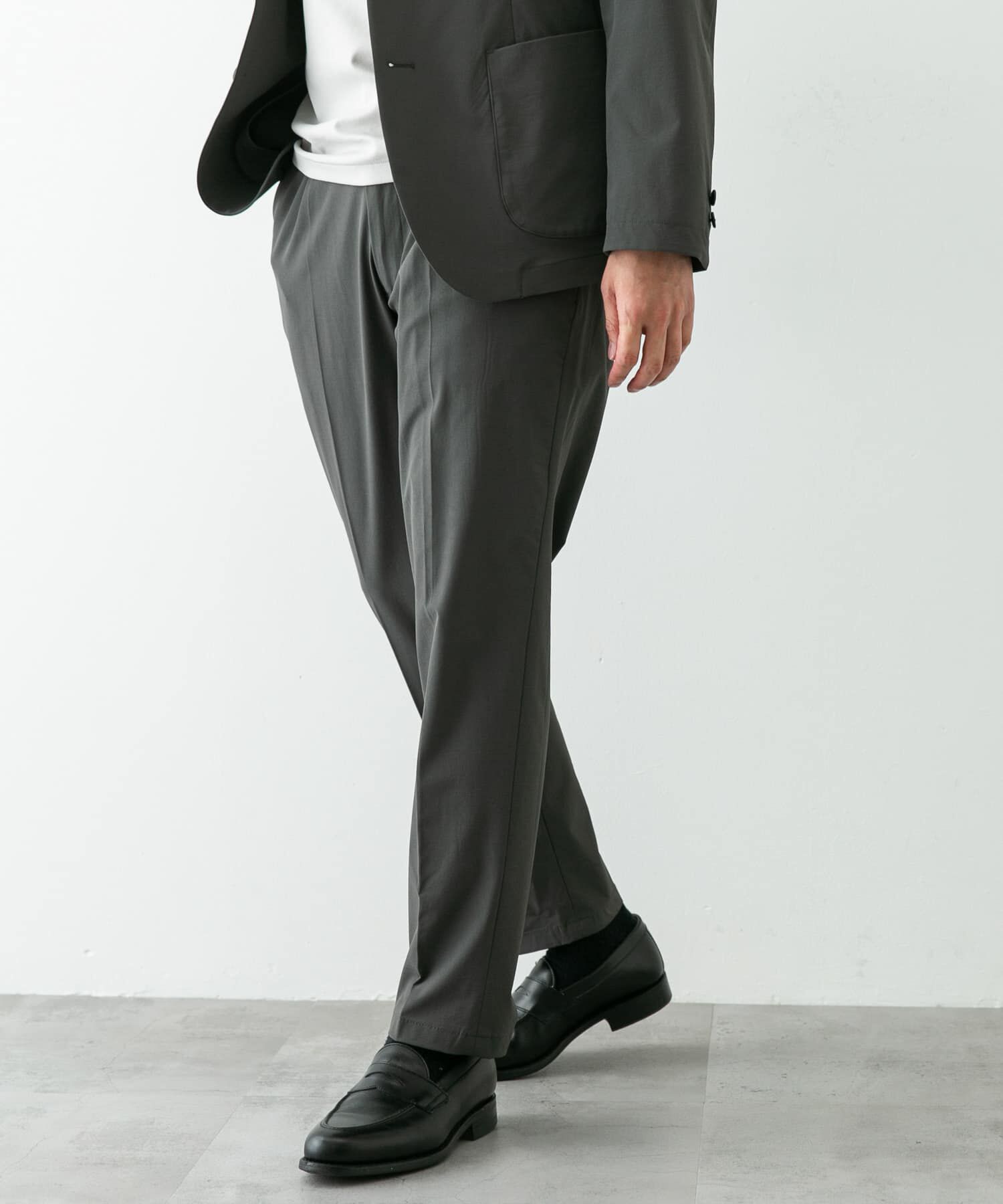 URBAN RESEARCH DOORS「『ｲｰｼﾞｰｹｱ』LIFE STYLE TAILOR ﾘｯﾌﾟｽﾄｯﾌﾟﾅｲﾛﾝｽﾄﾚｯﾁ 」|スラックス|