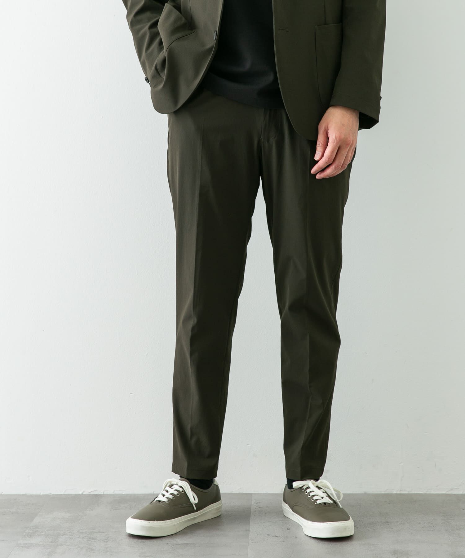 URBAN RESEARCH DOORS「『ｲｰｼﾞｰｹｱ』LIFE STYLE TAILOR ﾘｯﾌﾟｽﾄｯﾌﾟﾅｲﾛﾝｽﾄﾚｯﾁ 」|スラックス|